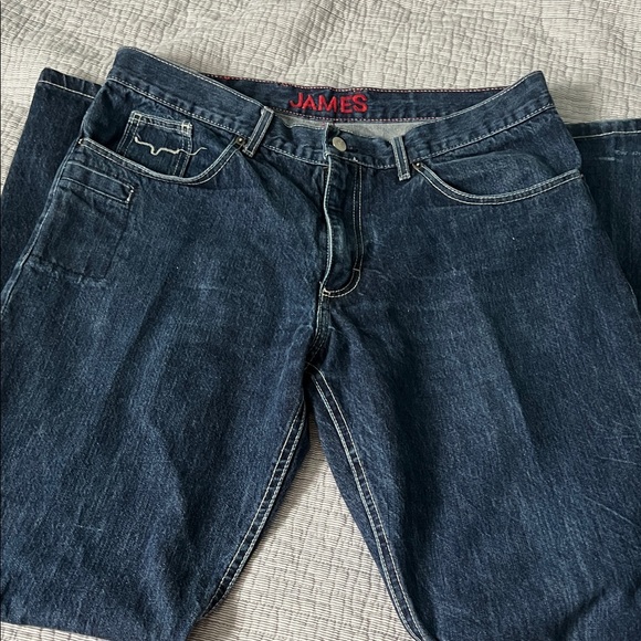 Kimes Ranch Dark Blue Bootcut Jeans size 36x34 - Picture 7 of 7